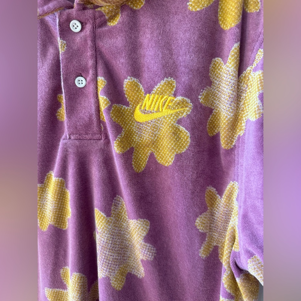 Nike men’s terry cloth floral